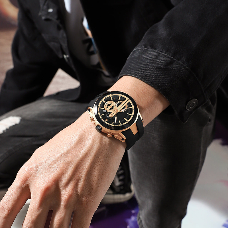 Avelena | 💎Stylische Sportuhr mit leuchtendem Display, Silikonarmband und wasserdichtem Design💎