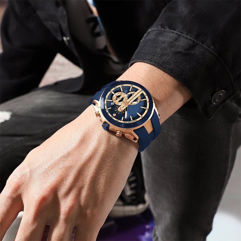 Avelena | 💎Stylische Sportuhr mit leuchtendem Display, Silikonarmband und wasserdichtem Design💎