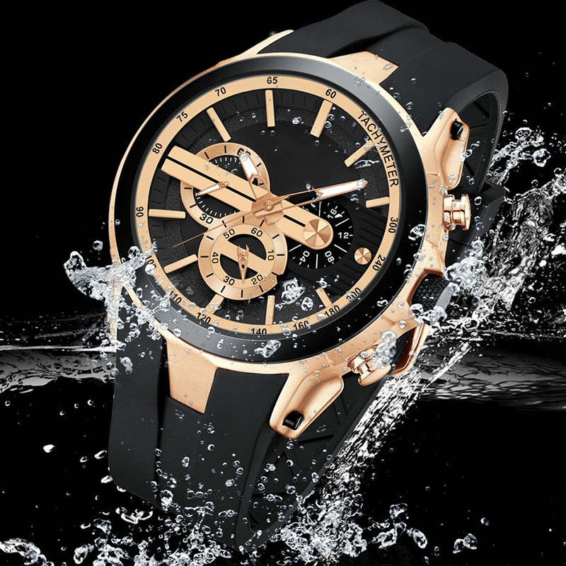 Avelena | 💎Stylische Sportuhr mit leuchtendem Display, Silikonarmband und wasserdichtem Design💎