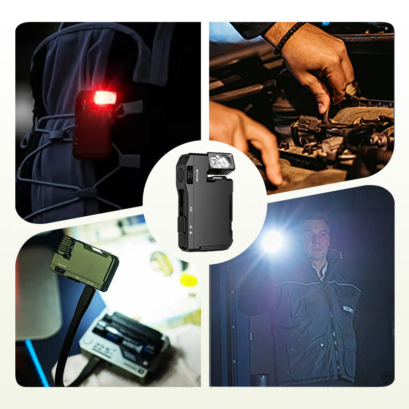 Avelena | Tragbare Mini-Taschenlampe mit drehbarem Kopf