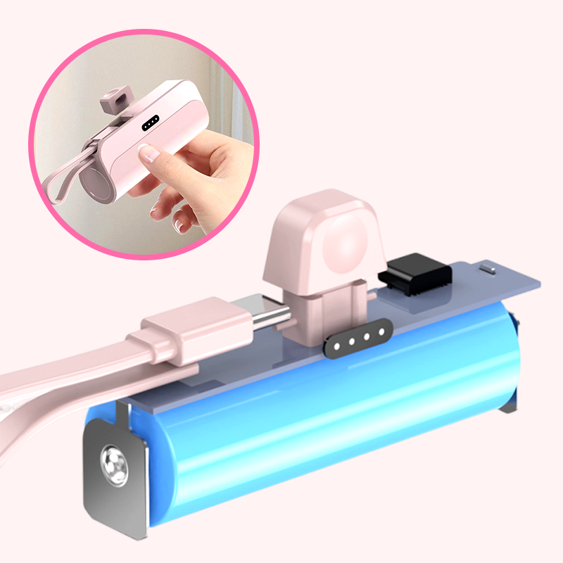 Avelena | Tragbare Powerbank mit hoher Kapazität und eingebauten Kabeln