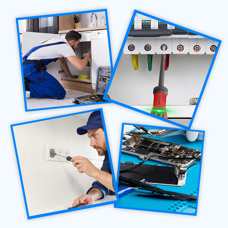 Avelena | 💥2-in-1 starker magnetischer Sternschraubendreher mit Flachkopf und hohem Drehmoment