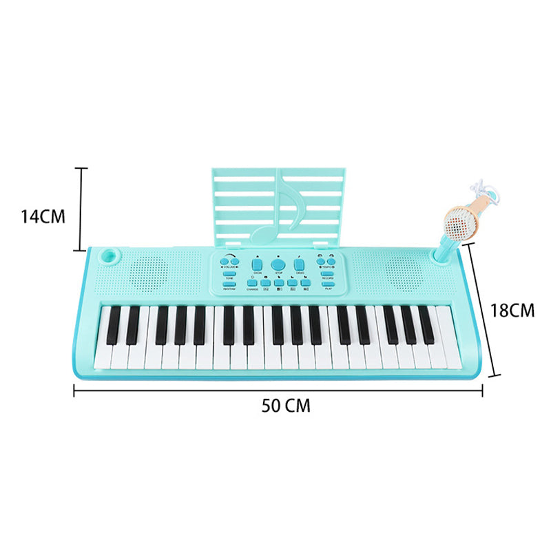 Avelena | 37-Tasten Klavier-Tastatur für Kinder mit Mikrofon