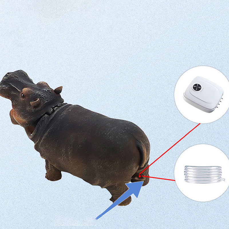 Avelena | Aquarium Hippo Blasen Dekoration