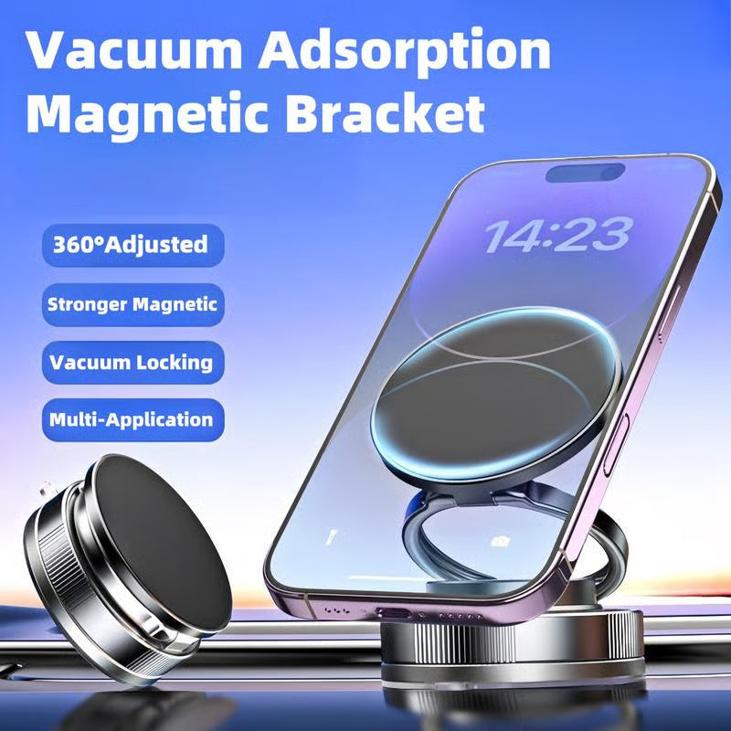Avelena | 360° verstellbarer magnetischer Handyhalter mit Vakuum
