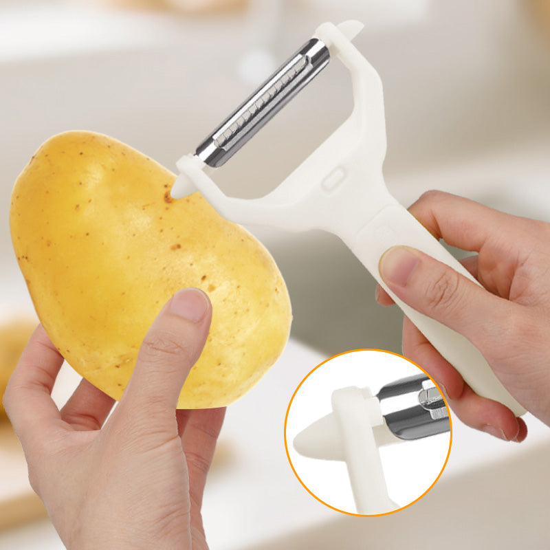 Avelena | 2-in-1 Schäler und Reibe mit zwei Köpfen