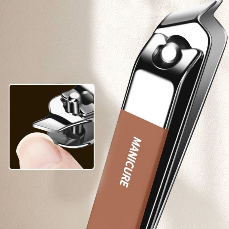 Avelena | Tragbares 7-teiliges Maniküre-Set mit Nagelknipser