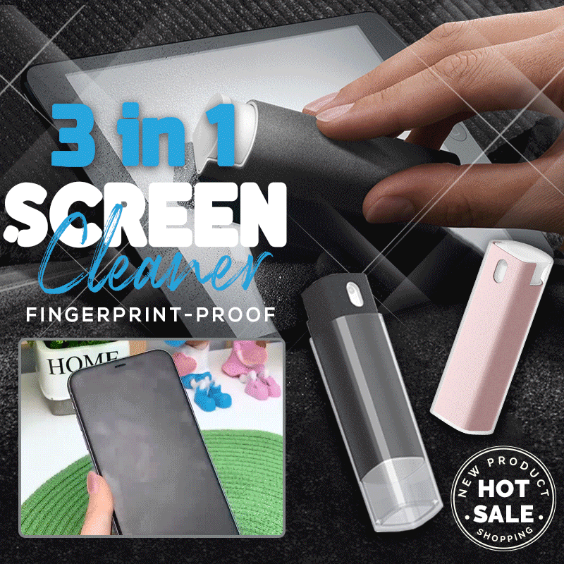 Avelena | 3-in-1 Fingerabdrucksicherer Bildschirmreiniger