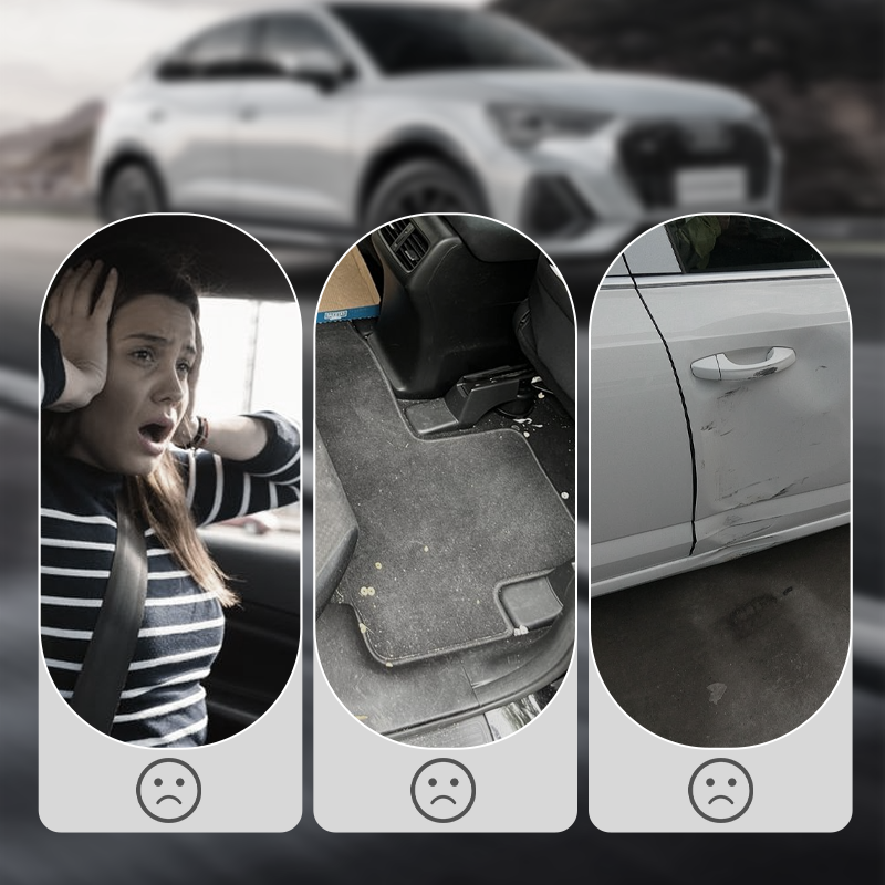 Avelena | Schalldämpfende Dichtungsstreifen für B- und C-Säulen in Autos (insbesondere für Volkswagen)