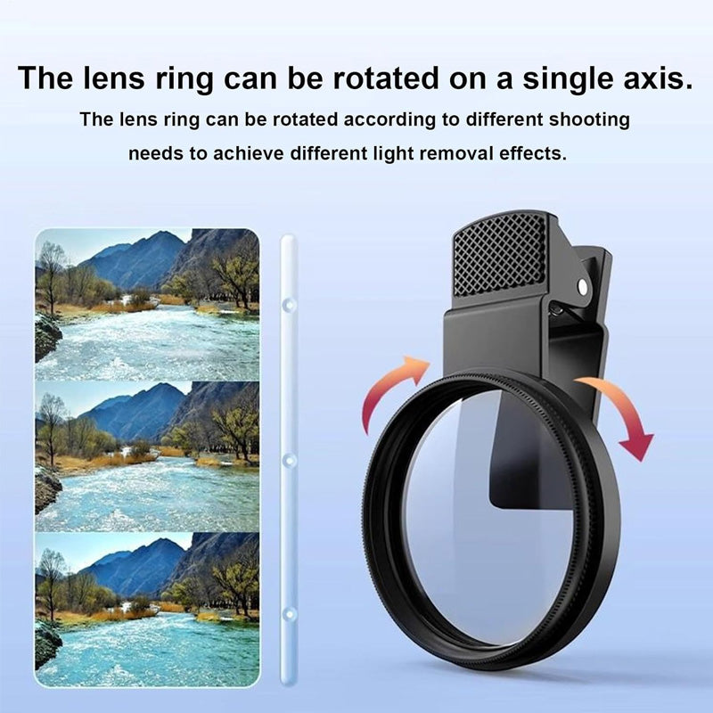 Avelena | Ultrathin zirkularer Polarisationsfilter mit Klemme