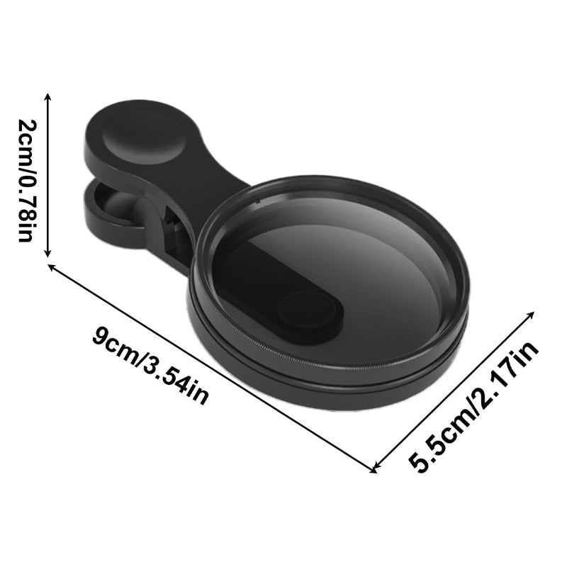 Avelena | Ultrathin zirkularer Polarisationsfilter mit Klemme