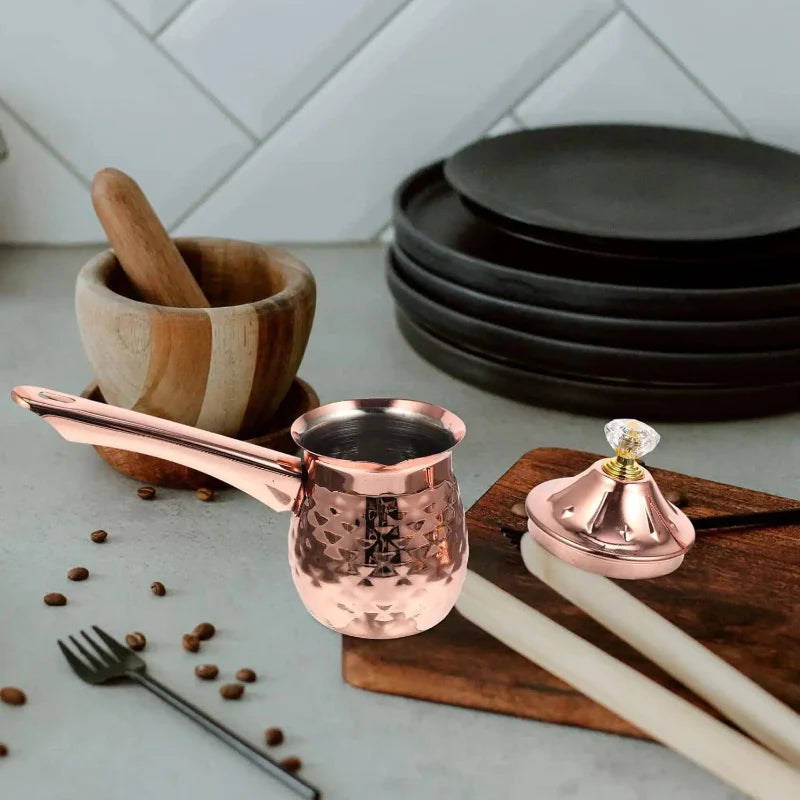 Avelena | Edelstahl Expresso Maschine mit Dampfer Pour Over Teekessel