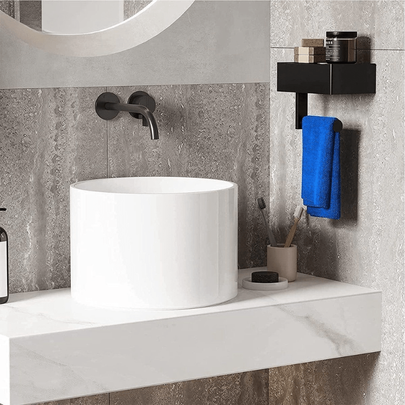 Avelena | SteelDeluxe Toilettenpapierhalter – Edelstahl mit multifunktionalem wasserdichtem Ablagefach für moderne Badezimmer