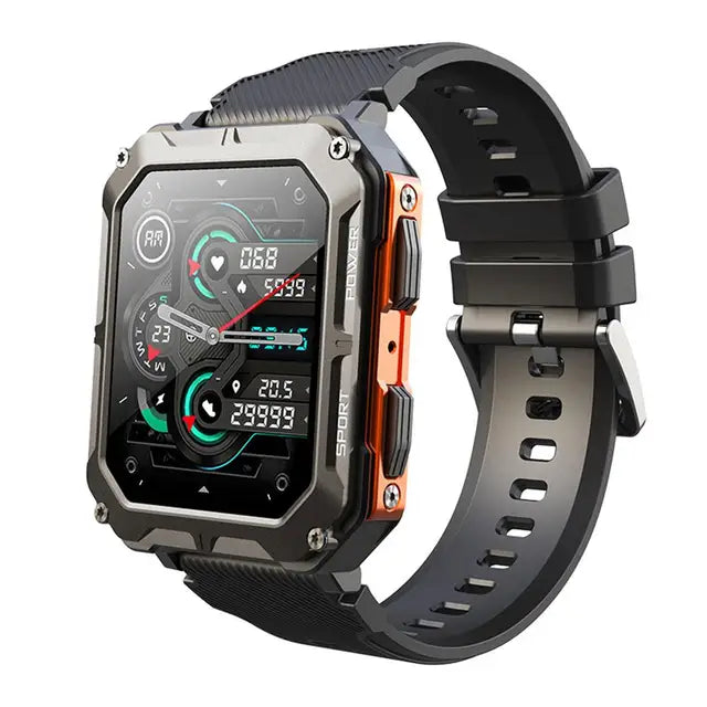 Avelena | SteelLink | Kradsichere Allround-Smartwatch mit Freisprechfunktion