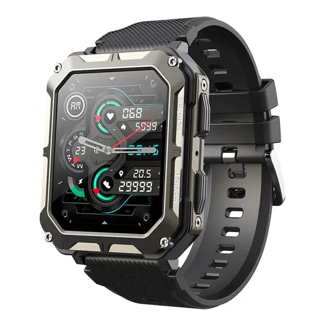 Avelena | SteelLink | Kradsichere Allround-Smartwatch mit Freisprechfunktion