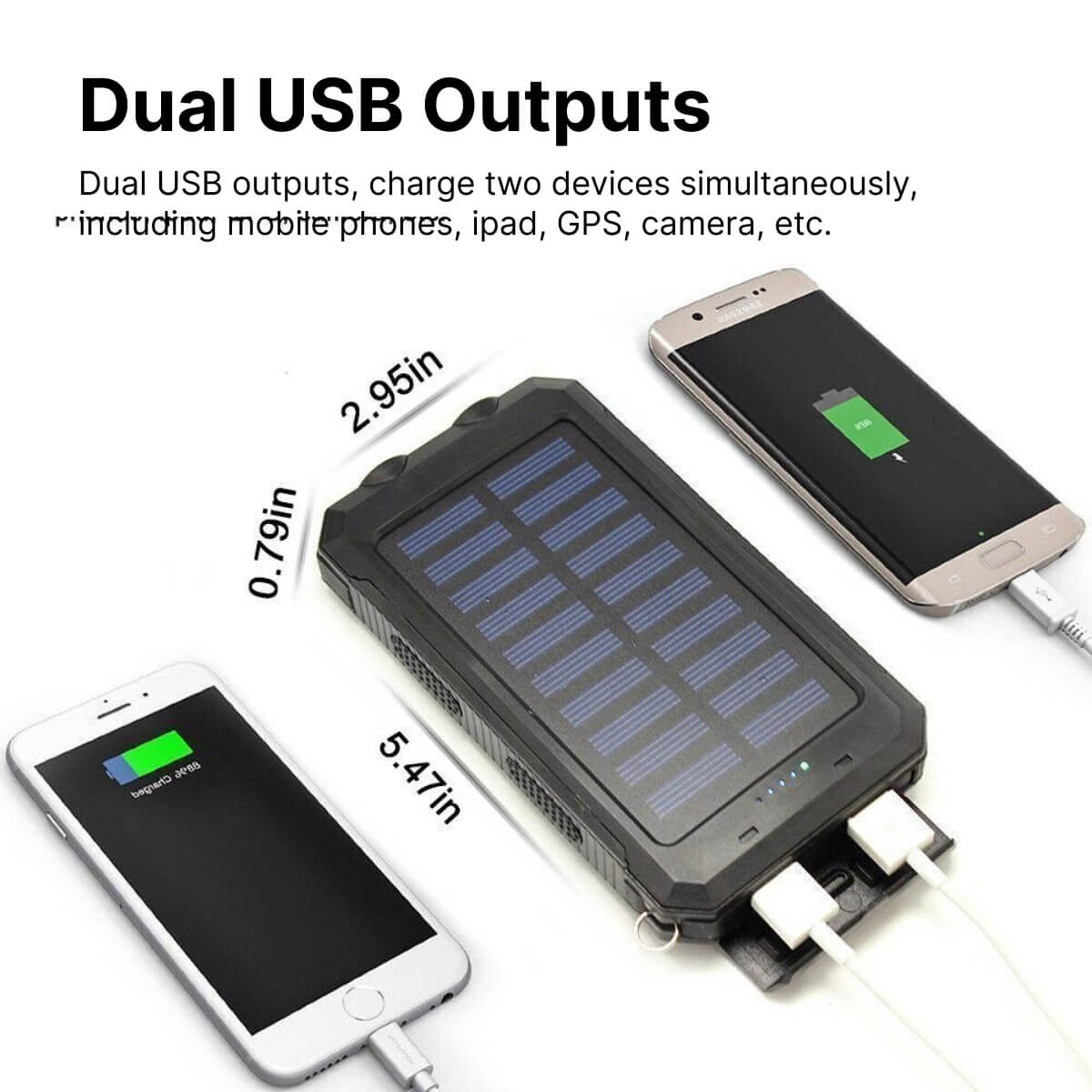 Avelena | SUNVAULT MAX – Wasserdichte Solar Power Bank mit 30000mAh Kapazität