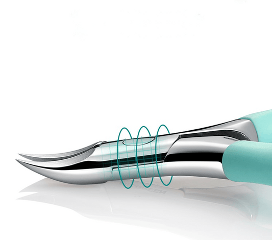 Avelena | SureClip – Ergonomischer Zehennagelclipper mit Spritzschutz