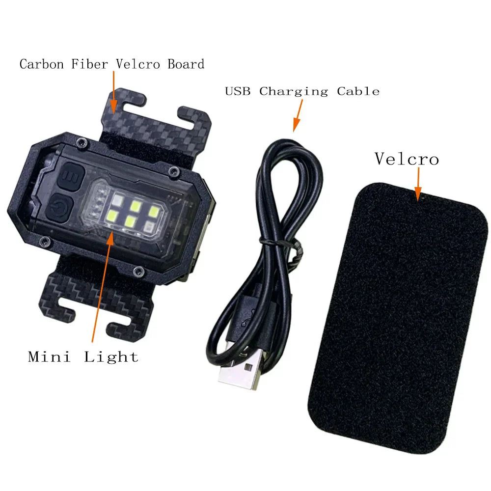 Avelena | Taktische USB wiederaufladbare Taschenlampe - LumiTac Mini