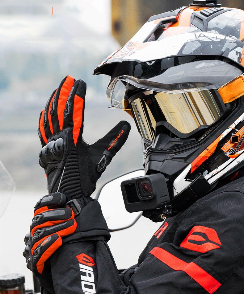 Avelena | ArcticRide Wasserdichte Isolierte Motorrad Handschuhe – Ultimativer Winter Schutz
