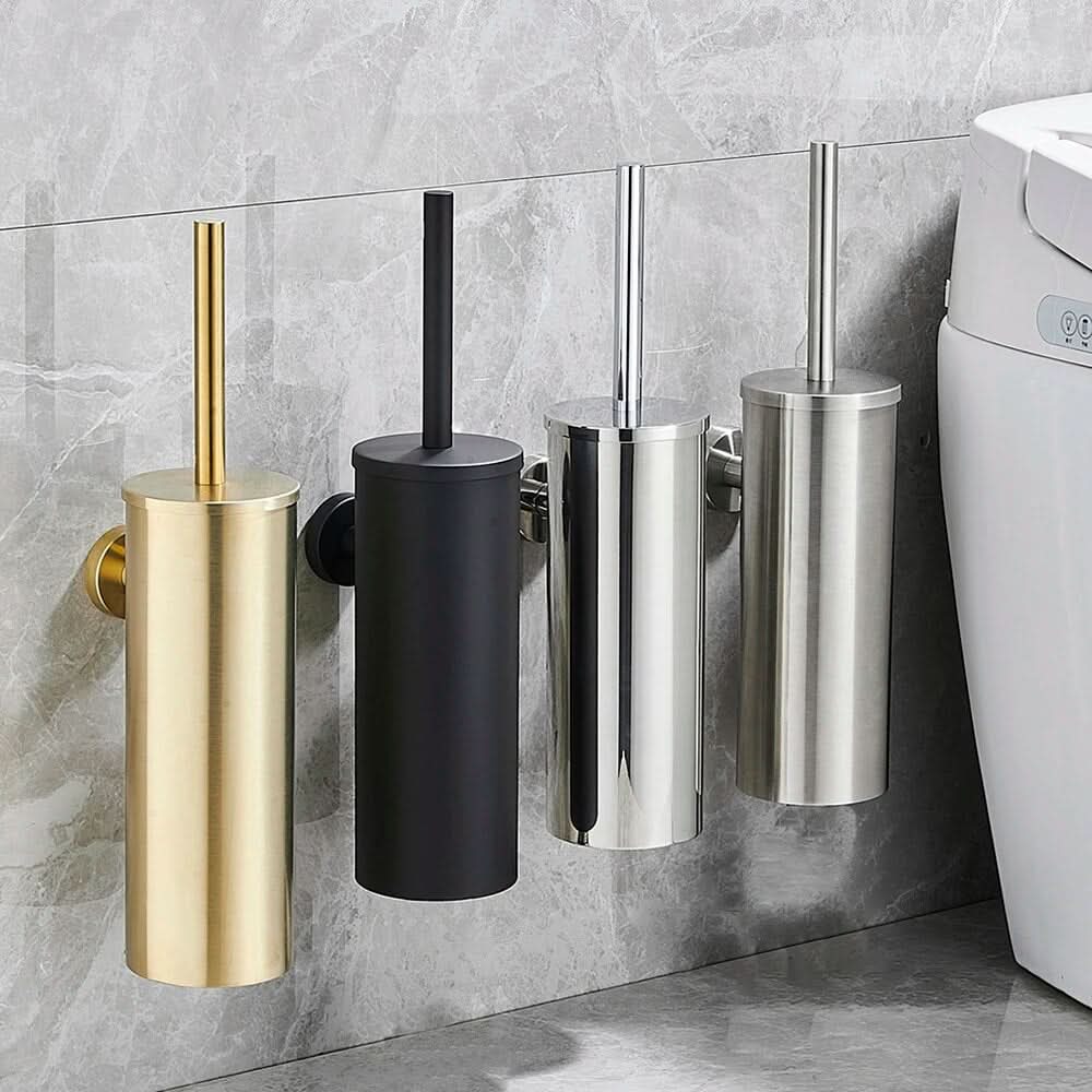 Avelena | SteelMate - Wandmontierter Toilettenbürstenhalter