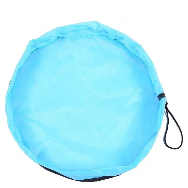 Avelena | Spielkissen und Organizer – 2-in-1 Spielmatte und Aufbewahrungstasche – Robustes Oxford-Gewebe – Leicht und tragbar – Lösung für das Kinderzimmer