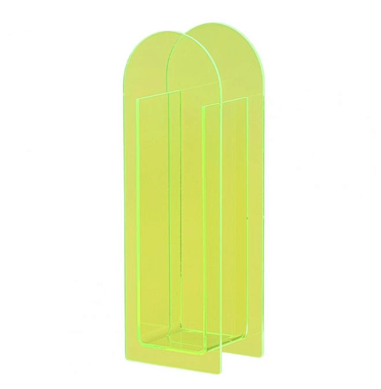 Avelena | Transparente Acryl-Blumenvase