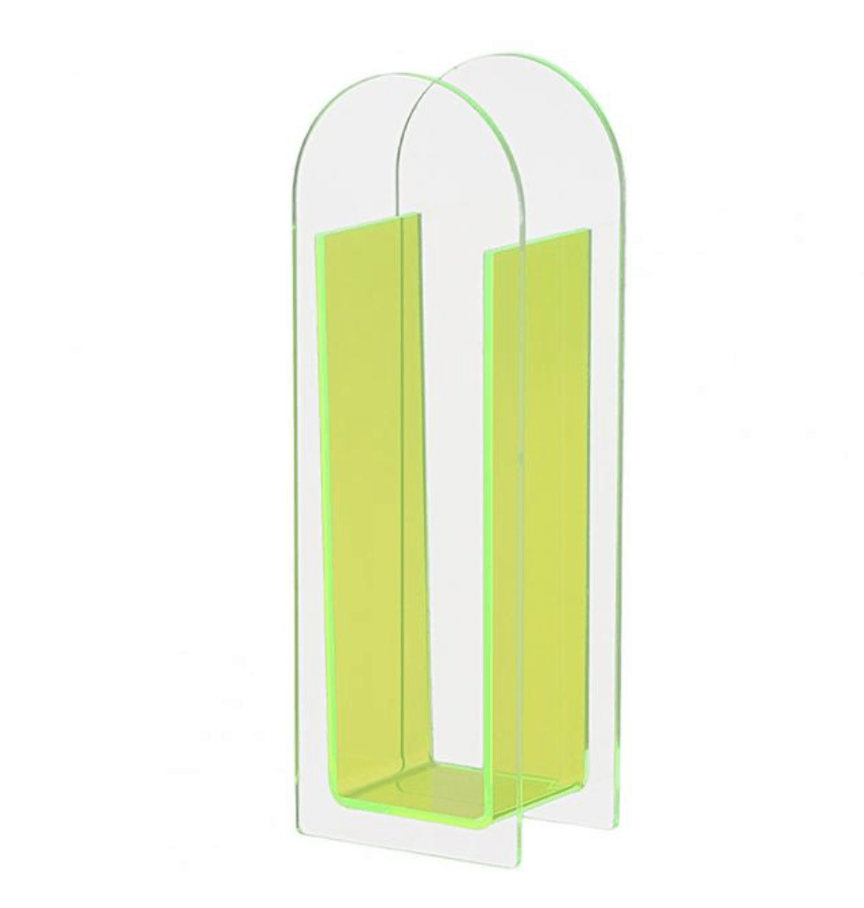 Avelena | Transparente Acryl-Blumenvase