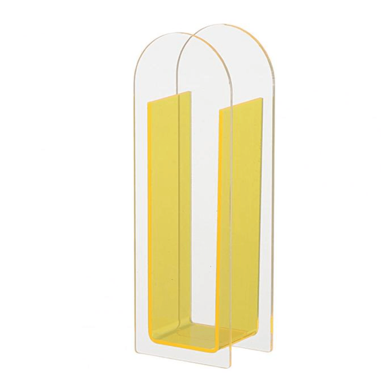 Avelena | Transparente Acryl-Blumenvase