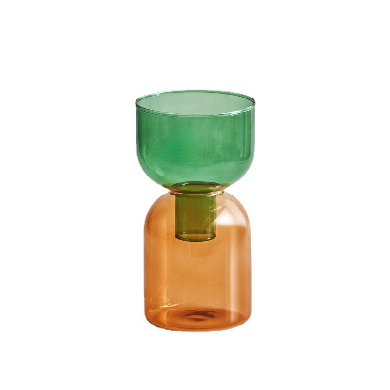 Avelena | Zweiteiliges Mini-Knospenvase-Terrarium-Set