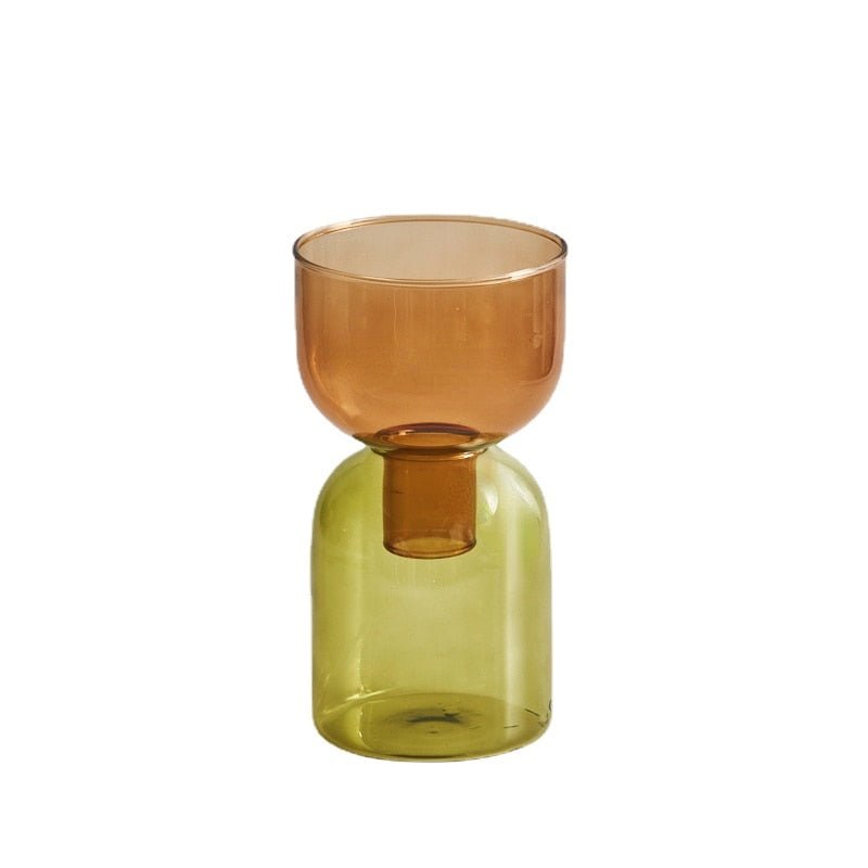 Avelena | Zweiteiliges Mini-Knospenvase-Terrarium-Set