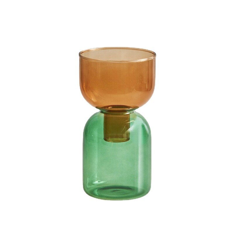 Avelena | Zweiteiliges Mini-Knospenvase-Terrarium-Set
