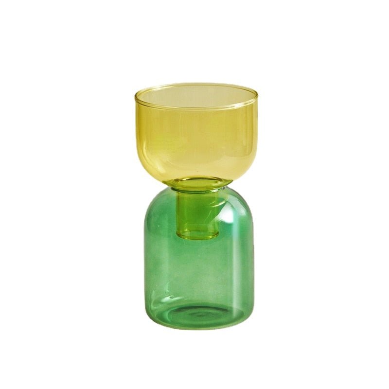 Avelena | Zweiteiliges Mini-Knospenvase-Terrarium-Set