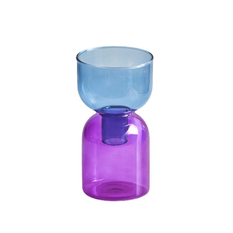 Avelena | Zweiteiliges Mini-Knospenvase-Terrarium-Set