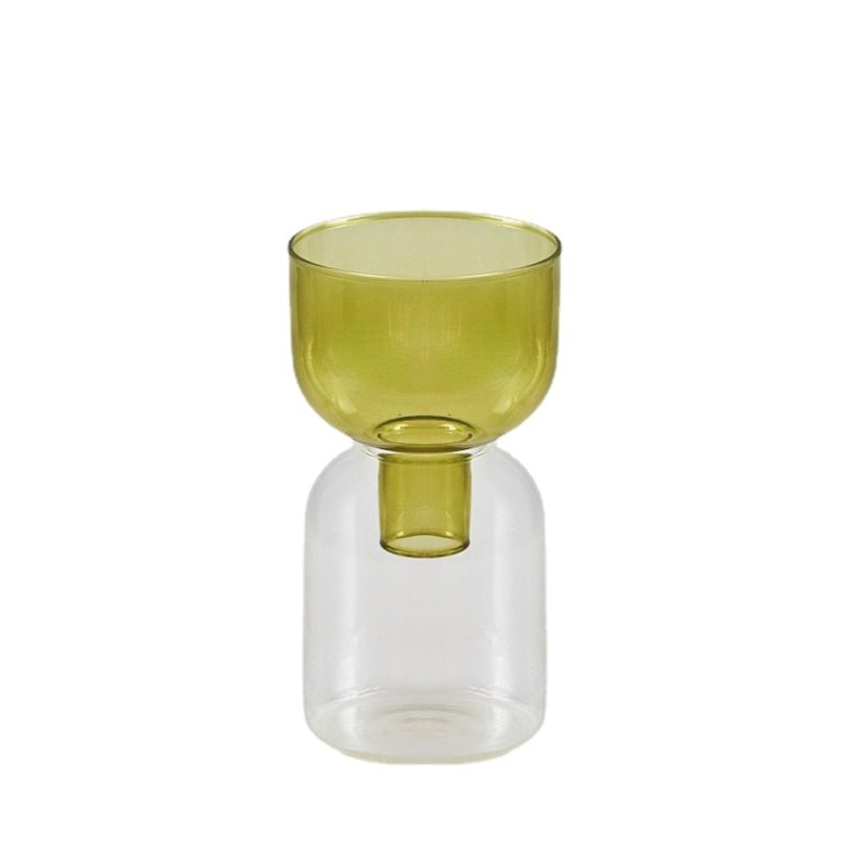 Avelena | Zweiteiliges Mini-Knospenvase-Terrarium-Set
