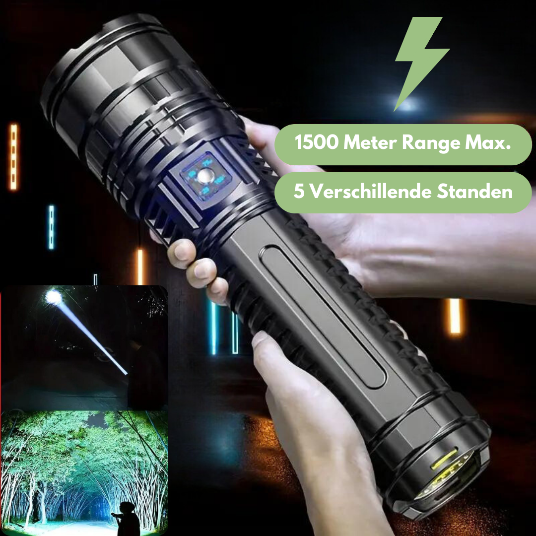 Avelena | Ultra-leistungsstarker taktischer Taschenlampe – PowerLume