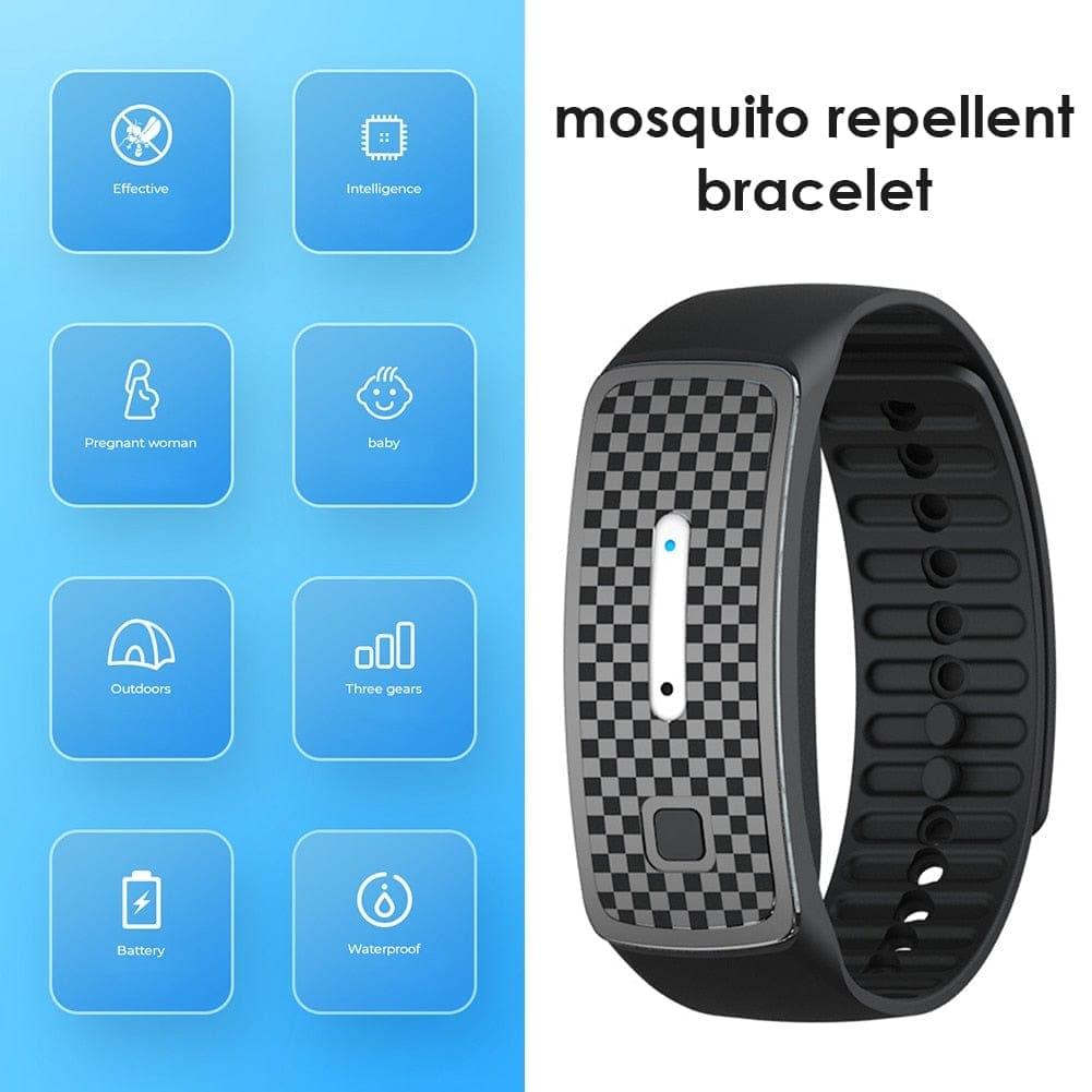 Avelena | Ultrasonic Mückenband USB-Ladegerät Mückenabwehrarmband Beste Insektenschutzarmband