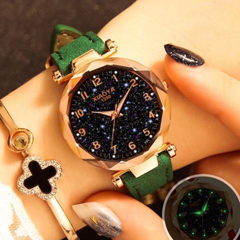 Avelena | StellareUhr Galaxie Glow Armbanduhr