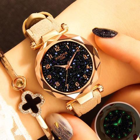 Avelena | StellareUhr Galaxie Glow Armbanduhr
