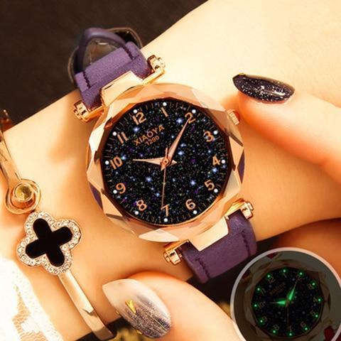 Avelena | StellareUhr Galaxie Glow Armbanduhr
