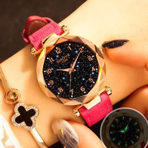 Avelena | StellareUhr Galaxie Glow Armbanduhr