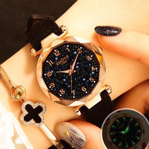 Avelena | StellareUhr Galaxie Glow Armbanduhr