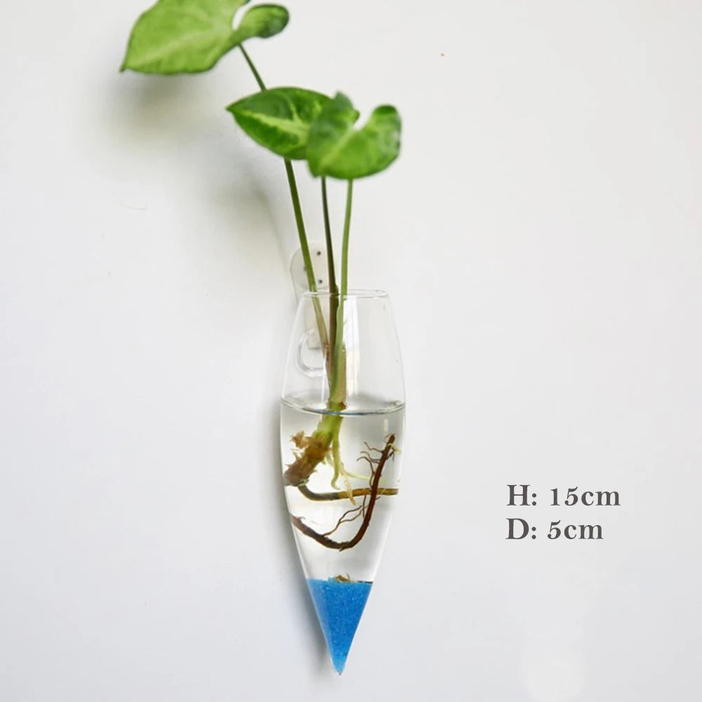 Avelena | Wandvase aus Glas