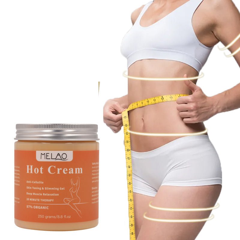 Avelena | Ultimative Formcreme – steigert die Fettverbrennung – reduziert Cellulite – 500 ml – Wanduhr