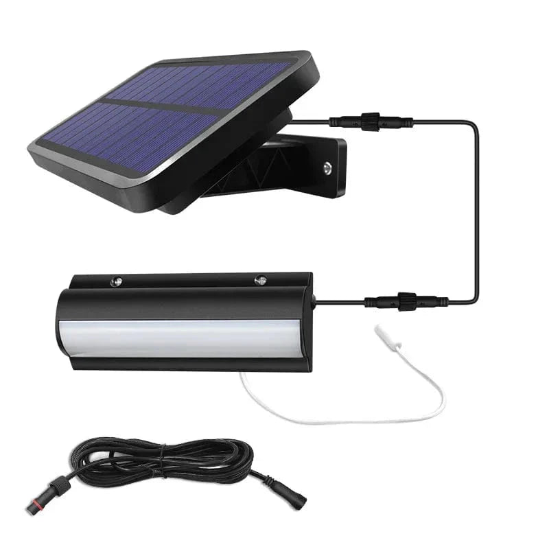 Avelena | Solar Pendelleuchte Außenleuchte | Dual- oder Einzelkopf, IP65 wasserdicht & ideal für Patios, Scheunen und Innenräume