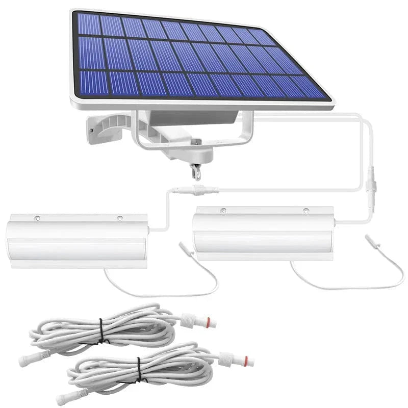 Avelena | Solar Pendelleuchte Außenleuchte | Dual- oder Einzelkopf, IP65 wasserdicht & ideal für Patios, Scheunen und Innenräume