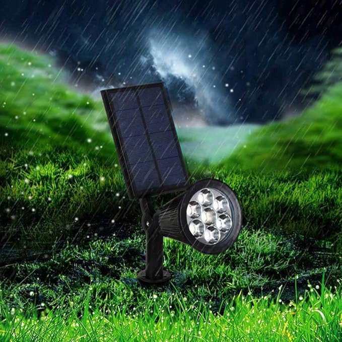 Avelena | Solar-powered LED garden spotlights | Weatherproof, adjustable & ideal for walkways, patios & outdoor areas