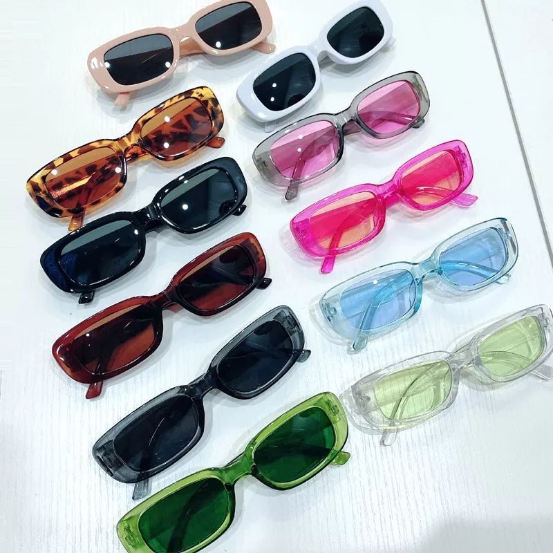 Avelena | VINTA SHADE – Stylische Vintage Rechteck-Sonnenbrille mit UV-Schutz