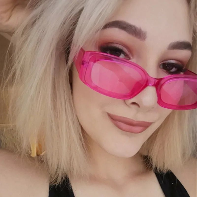 Avelena | VINTA SHADE – Stylische Vintage Rechteck-Sonnenbrille mit UV-Schutz