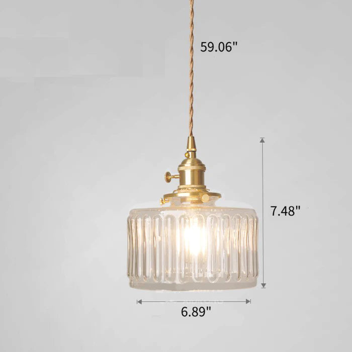 Avelena | Vintage Kristall Pendelleuchte - Celeste