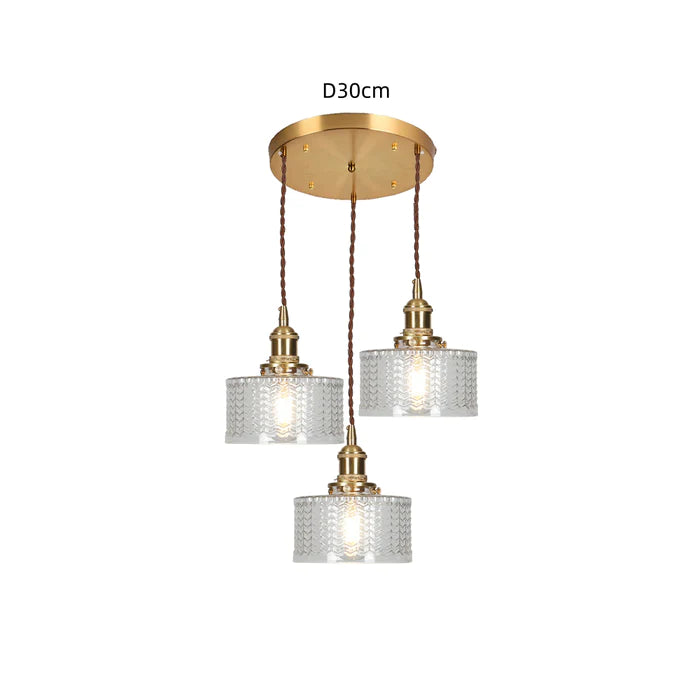 Avelena | Vintage Kristall Pendelleuchte - Celeste